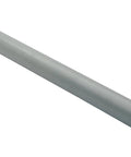 Heavy Duty Steel Single Spindle Manual Work Positioner Attachment For Tight Spaces No Sweat Hand Crank Control Takes The Stress Out Of Lifting Silver Finish, close-up view of cylindrical steel attachment.
