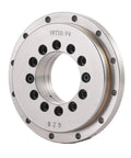 Top Shelf Slewing Bearing Turntable Assembly Yrt100 Abec 7 Grade 100 mm Inner Bore 185 mm Outer Shell 38 mm Thick circular assembly with precision design.