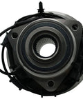 Front view of a Front Wheel Bearing And Hub Assembly For Select Jeep Models Direct Fit OE Engineered Complete Repair