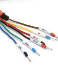 F21-2S 2-Button Elevator Electric Hoist Conveying Controller wiring with labels for industrial automation on DC 24V.