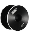 Aluminum winch drum for Beefy 35Kg Digital Waterproof Servo With 360 Degree Continuous Rotation And 25T 8mm By 16mm Winch Spool