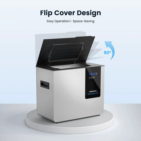 40 Kilohertz Ultrasonic Resin Cleaner And Wash Station For 3D Prints Hella Easy Sla Dlp Model Scrubber That Knocks Out Uncured Residue Fast Using Isopropyl Alcohol