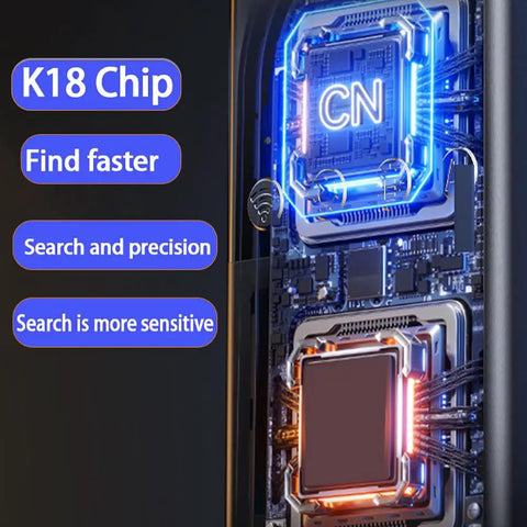 All In One Spy Detector Kit With 10 Level Sensitivity And 5 Detection Modes For Hidden Cameras, Listening Devices, GPS And RF Signals, Electronic Sweeper With 48 Hour Battery Life For Home, Office, Hotels Or Cars Privacy Checks, K18 chip