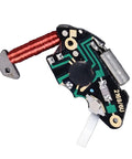 Precision Quartz Watch Movement Coil Circuit Board Alloy Replacement Part for Clock Repair and DIY