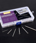 340 Piece 304 Stainless Steel Cotter Pin Clip Assortment Kit For Automotive Maintenance And Small Engine Repair Hairpin Style Heavy Duty