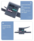 Efficient Solder Paste Extruder Flux Dispenser Kit With 0.8mm And 1.3mm Nozzles showing control slot and portable design