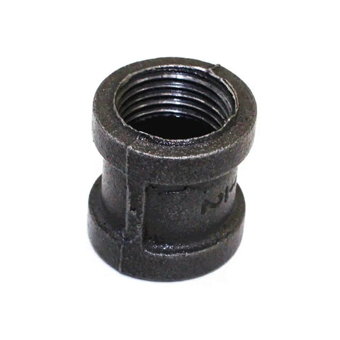 Half Inch Black Cast Pipe Fitting 10 Pack Closed Nipples Made From Malleable Iron For DIY Plumbing Piping Industrial Style Furniture Decor Rust Resistant And Durable