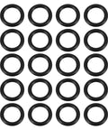 Nitrile Rubber O Rings 29 X 22 X 3.5mm 70A Black 20 Pack For Faucets Hoses Pumps Filters Air Lines And Gas Connections