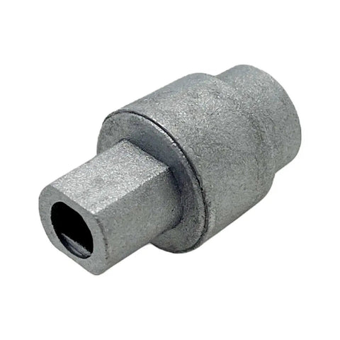 Ram Temperature Door Servo Coupling 5012923AB Replacement, metal coupling part for 1999-2002 Ram HVAC repair, close-up view