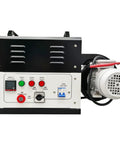 Heavy Duty Professional Grade Industrial Heat Blower With Thermostatic Hot Air Circulator And Killer Pid Temp Control For Hardcore High Power Drying Oven At Three Fifty Celsius control panel and motor view.