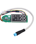 Bluetooth Dashboard Replacement For MI3 Electric Scooter Circuit Board With LED Clear Digital Display Data Panel