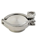 Premium 2 Inch Tri Clamp End Cap Kit Made From Durable SS304 Stainless Steel Includes Ferrule Weld Ring Gasket For Smooth Pipeline Systems Perfect For High Temp Fluids Up To 300 Degrees F, 2 inch SS304 tri clamp end cap with gasket