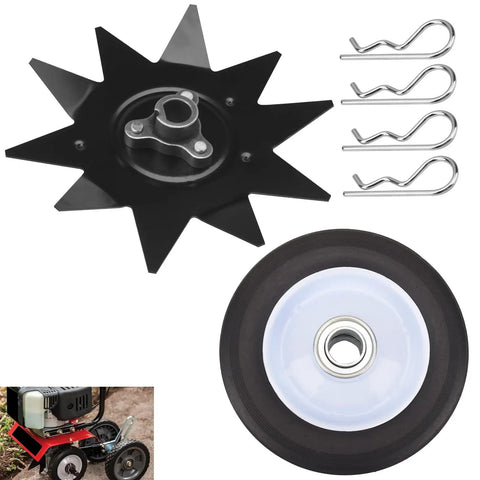 Border Edger Attachment Kit For Earthquake Cultivators MAC MC33 MC43 MC440 Series Replaces 15073 Easy Install components