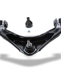 Front Upper Control Arm Set With Ball Joints For Silverado Sierra 2500 3500 HD, Two Arm Replacement Pair, shown uninstalled