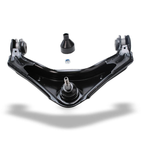 Front Upper Control Arm Set With Ball Joints For Silverado Sierra 2500 3500 HD, Two Arm Replacement Pair, shown uninstalled