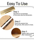 Step-by-step usage guide for 60 Piece Nylon Biscuit Joiner Tool Set For Woodworking Workhorse Built Tough For Furniture Framing Door Frames