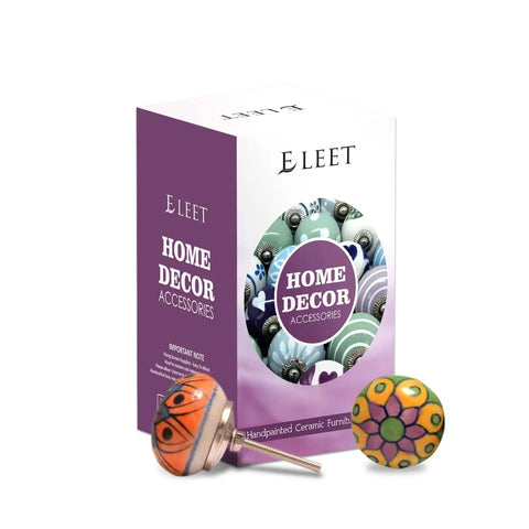 Multicolor Assorted Ceramic Cabinet Knobs Set Of 20 With Vintage Cupboard Drawer Pulls And Chrome Hardware box