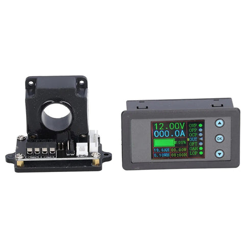 All In One Digital Volt Meter With Big Display Current Tester And Power Capacity Detector For Electrical Testing.
