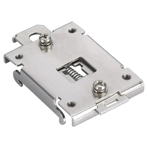 Four Pack 35MM DIN Rail Mounting Clip For Solid State Relay Mounting Rack In Stainless Steel With Screws Chinese Standard Easy Install Ideal SSR Mounting Kit For Single Phase Projects And Industrial Panels