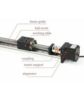 Pro Grade High Precision Electric Linear Guide Rail System With Stepper Motor Ball Screw Motion Module Ultra Silent And Smooth Linear Motion Auto Self Aligning Cross Actuator Great For Precise Positioning And Heavy Duty Use, stepper drive