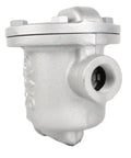 Heavy Duty Steam Pipeline Drain Valve AK 1H DN20 Built To Last High Temperature Ready For Industrial Use Ideal For Reliable Steam Line Drainage And Hot Stamping Machine Tasks In Tough Heat Environments, metallic side view