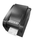 Heavy Duty Industrial Pre Stretch Wrapping Machine With Built In Scale And Thermal Label Printer showing thermal printer with receipt.