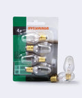 4 Watt Night Light Bulbs 4 Pack Incandescent C7 E12 Candelabra Base Dimmable Mini Bulbs For Night Lights 120V Clear Warm White