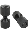 Two Hole Flange Alignment Pin Made From Anodized Aluminum Quick Tweezers Style Dowel Pin For Pipe Flanges Sturdy Black Finish Easy Insertion And Quick Install Portable Auto Parts Tool Pro Grade 2 Pack For Piping And Installation Jobs