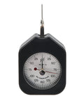 Pocket Size Dial Tension Meter Gauge For Measuring Force With Dual Needle Readout Portable Pull Tester And Compact 150 Gram Capacity Backpack Friendly Tension Gauge, black dial