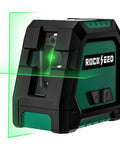 Dual Module Green Laser Level With Self Leveling, 150 Degree Vertical And 130 Degree Horizontal Coverage, Bright Green Beam, Includes 2 AA Batteries And Carrying Bag, Ideal For DIY Reno Renovations, Home Improvement, And Construction Sites.