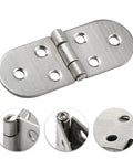 Stainless Steel Folding Table Hinges Self Supporting Flush Mounted For Foldable Tables And Cabinet Doors Pro Grade Durable