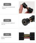 Close-up of Rear Golf Cart Leaf Spring Bushings Kit With Rubber And Iron Parts, shown with easy install features
