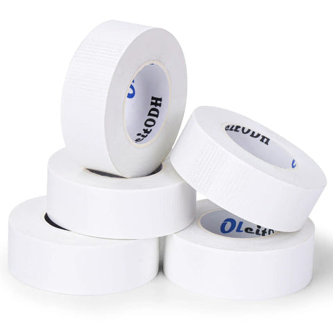 Grab And Go Pocket Size Mini White Duct Tape Pack 5 Rolls Of 1 Inch By 15 Yards Each Portable Heavy Duty Waterproof Tape