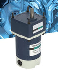 Real Deal 24V DC Geared Motor With 60W Kick And Smooth Adjustable Speed Control Built Tough With Solid Metal Gears For DIY Rockstars And Shop Projects Rolling At 160 RPM, showcasing 24V motor with robust design and metal housing.