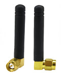 Mini Dual Band WiFi Antenna 3dBi SMA Male 2 Pack Rubber Duck Antennas For Router And Network Card USB WiFi Adapters