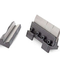 4 Inch Vise Mount Press Brake Bender Attachment for Sheet Metal Cross Slide, separate metal parts, 90 Degree Bends