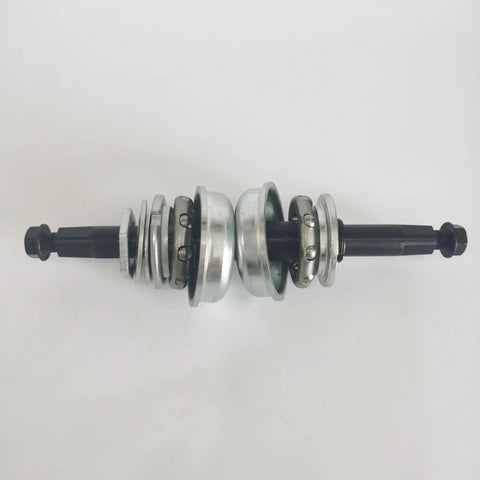 2 Inch Cup Bike Conversion Kit Crank Set With 180mm Axle And 44 Tooth Sprocket Included Bottom Bracket Cup Ball Bearing Kit for mounting