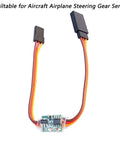 2Pcs Servo Signal Reverser Inverter For PWM Control 3.6V To 24V with JR plugs for aircraft and airplane steering gear servo