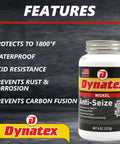 Nickel Anti Seize 8 Oz Can Heavy Duty Nickel Based Paste With Graphite For Extreme Heat Corrosion And Acidic Environments No Sulfur Lead Copper Halogens 6 Pack
