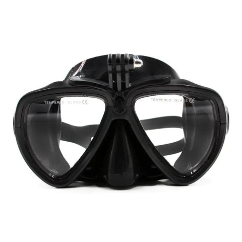 Black Swim Goggles For Action Cameras Dive Glasses For GoPro Max And Hero Series Insta360 X5 X4 X3 Ace Pro 2 DJI Action 6