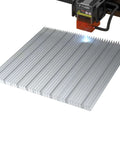 Tyvok aluminum honeycomb laser bed for laser engraver, 400×400mm/400×300mm, angled top view