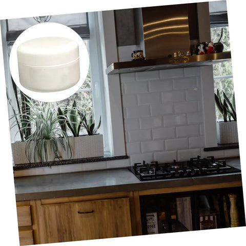 Two Pack Ceramic Repair Kit For Tiles And Porcelain, Quick-Drying Grout Paste shown in a kitchen with tiled backsplash