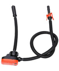 Handy Cordless Fuel Transfer Pump With Built In Rechargeable Battery Makes Moving Gas Super Easy And Fast For Your Car Or Lawn Tractor Without Any Mess Or Hassle At All, with flexible hose and nozzle.