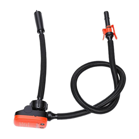Handy Cordless Fuel Transfer Pump With Built In Rechargeable Battery Makes Moving Gas Super Easy And Fast For Your Car Or Lawn Tractor Without Any Mess Or Hassle At All, with flexible hose and nozzle.