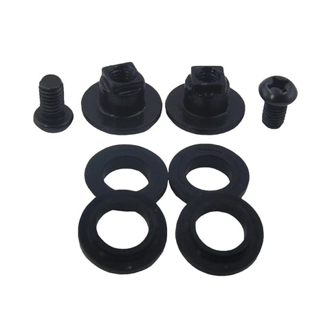 2 Pack Rear Window Latch Bolts Nuts Screws For Sienna GSL ASL 2003 2017 Quarter Glass Latch Kit With Silicone Washers
