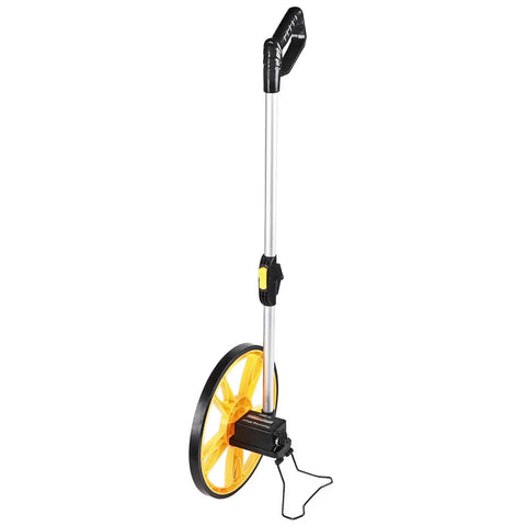 Jiawu Distance Measuring Wheel with Foldable Handle and TPR material, designed for accurate measurements in road and land surveying.