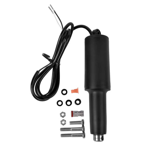 Replacement 12V Actuator For Lenco 101XD Extreme Duty Marine System With Two And A Quarter Inch Stroke And Three Eighths Inch Hardware Direct Fit 15056 001 Easy Install, showing actuator and hardware.