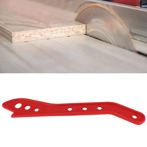 Push Stick For Table Saw And Router Tables, ABS Safety Push Block For Carpentry, Durable Red Grip Push Stick Keeps Hands Safe During Ripping And Crosscutting