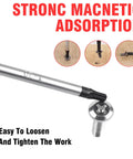 Top Shelf T20 Security Torx Screwdriver featuring an insanely strong magnetic tip, shown loosening a screw.