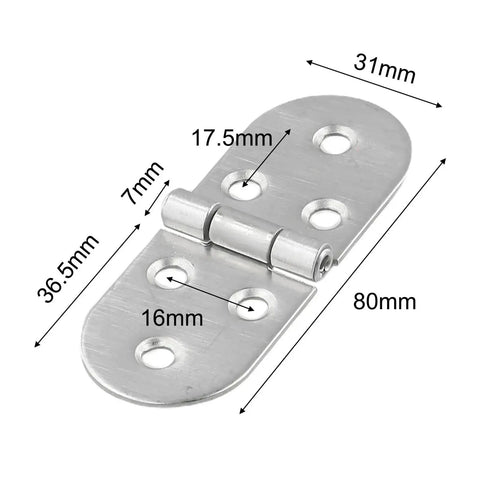 Easy Install Concealed Cabinet Hinges For Doors 180 To 90 Degree Rotation No Brainer Low Profile Plane Hinge dimensions shown